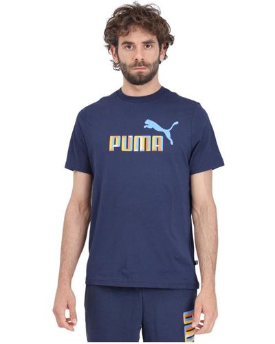 PUMA T-shirts - Blau