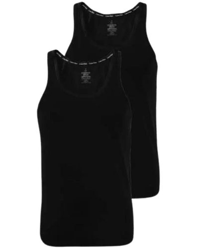 Calvin Klein Tops > sleeveless tops - Noir