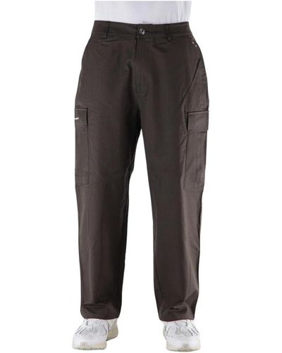 Pop Trading Co. Straight Trousers - Black