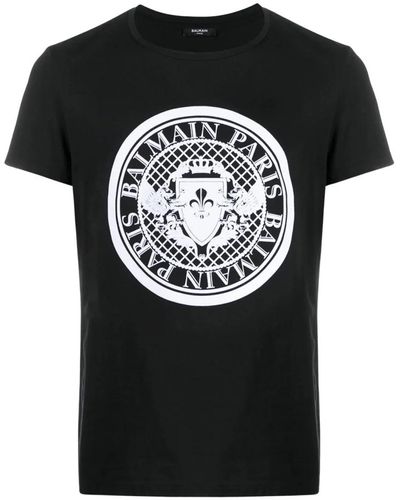 Balmain Eab noir t-shirt - Schwarz