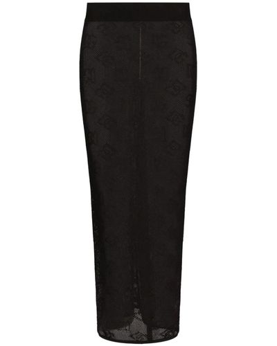 Dolce & Gabbana Falda negra - Negro