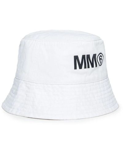 MM6 by Maison Martin Margiela Hats - White