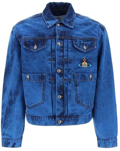 Vivienne Westwood Denim Jackets - Blue