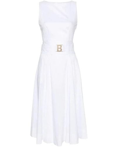 Blugirl Blumarine Midi Dresses - White