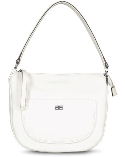 Abro⁺ Shoulder Bags - White