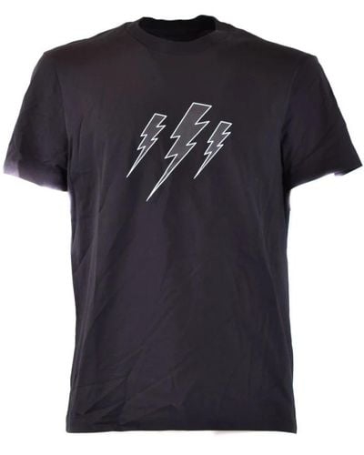 Neil Barrett T-Shirts - Black