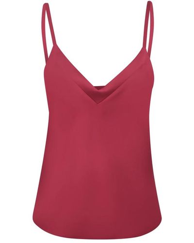 Blanca Vita Tops > sleeveless tops - Rouge