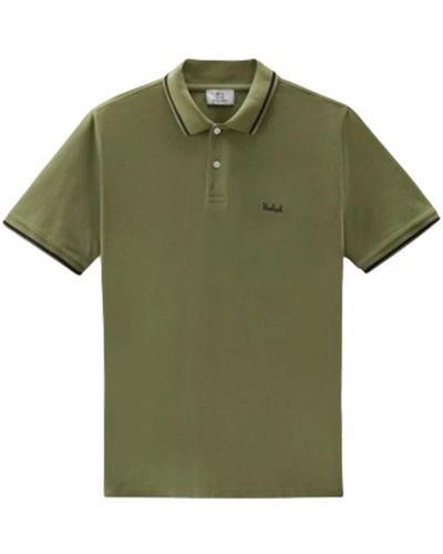 Woolrich Polo Shirts - Green