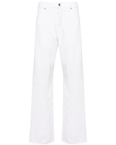 7 For All Mankind Wide Trousers - White