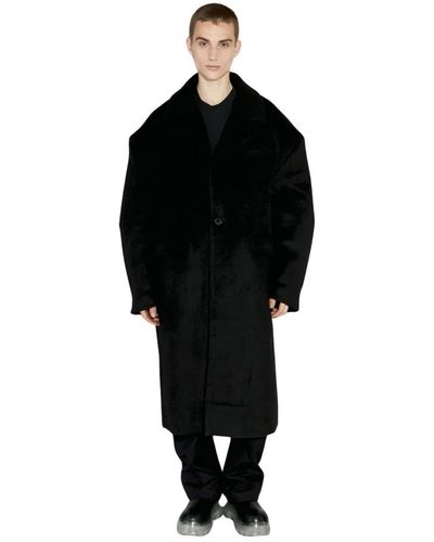 Entire studios Coats > single-breasted coats - Noir