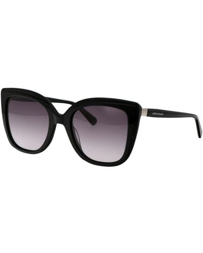 Longchamp Occhiali da sole alla moda per giornate soleggiate - Nero