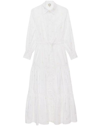 Ines De La Fressange Paris Dresses > day dresses > shirt dresses - Blanc