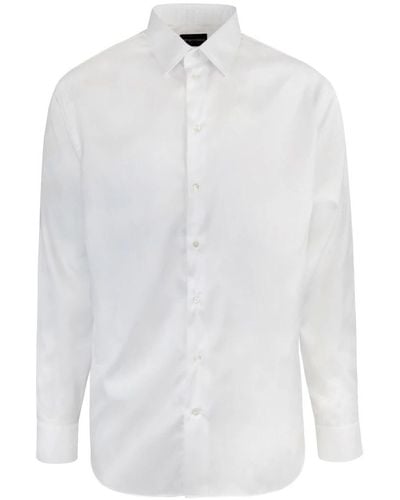Emporio Armani Formal Shirts - White