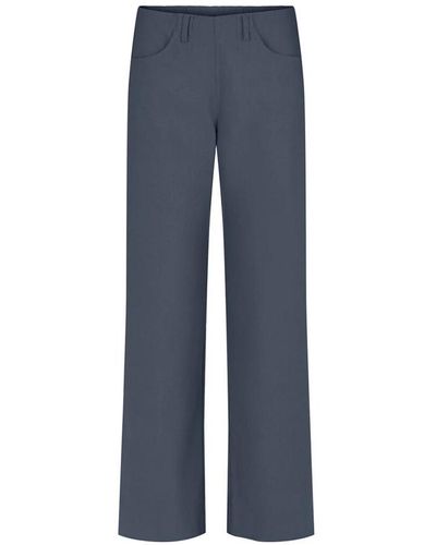 LauRie Wide trousers - Azul