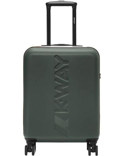 K-Way Stilvolles gepäck und trolley - Grün