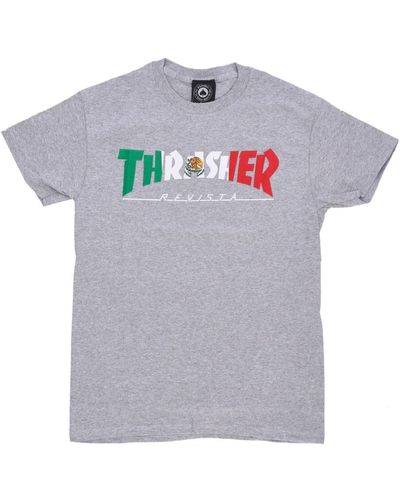 Thrasher T-Shirts - Grau