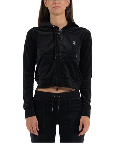 Juicy Couture Sweatshirts & hoodies > zip-throughs - Noir