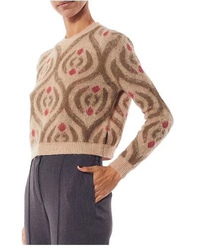 ALESSIA SANTI Knitwear > round-neck knitwear - Neutre
