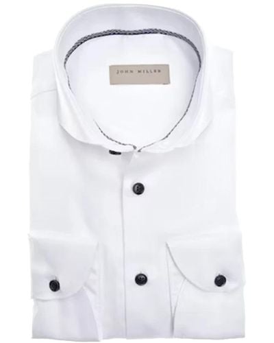 John Miller Shirts > formal shirts - Blanc