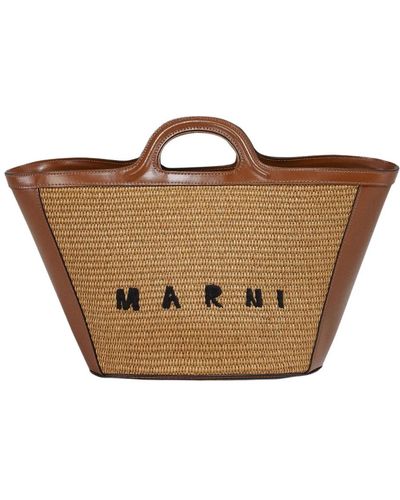 Marni Bucket Bags - Brown