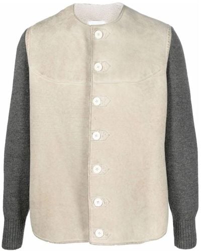 Maison Margiela Jackets > faux fur & shearling jackets - Neutre