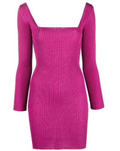 a. roege hove Fuchsia square neck kleid - Pink