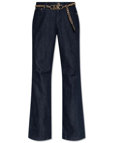 Michael Kors Jeans con cadena - Azul