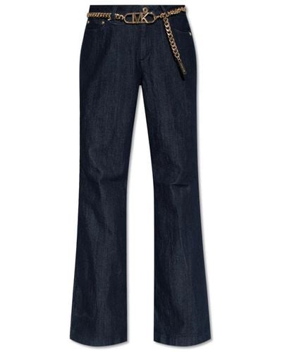 Michael Kors Jeans mit Kette - Blau