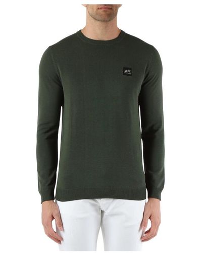 Antony Morato Round-Neck Knitwear - Green