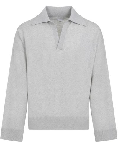 Bottega Veneta Polo Shirts - Grey