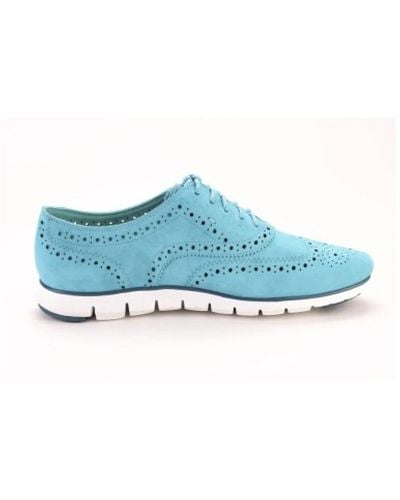 Cole Haan Shoes > flats > laced shoes - Bleu