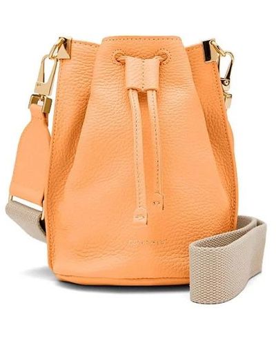 Coccinelle Bucket Bags - Orange
