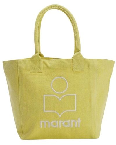 Isabel Marant Stilvolle accessoires einkaufstaschen - Gelb