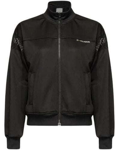 Pinko Jackets > bomber jackets - Noir