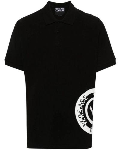 Versace Polo Shirts - Black