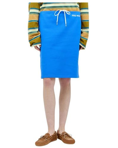 Miu Miu Skirts - Azul