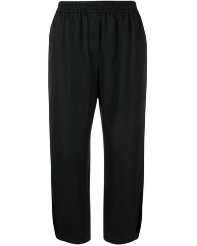 Giorgio Armani Trousers > cropped trousers - Noir