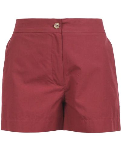 Ottod'Ame Short Shorts - Red