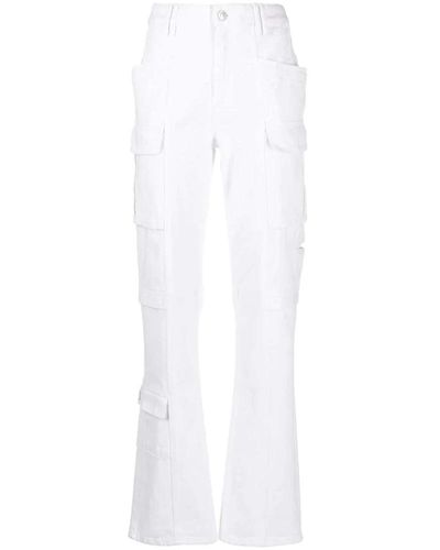 Isabel Marant Boot-Cut Jeans - White