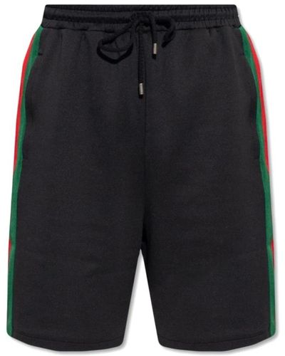 Gucci Stylische bermuda-shorts für männer - Schwarz