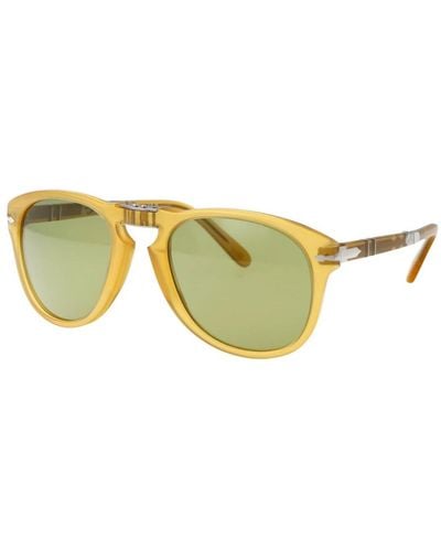 Persol Vintage aviator sonnenbrille steve mcqueen stil - Gelb
