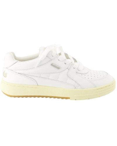Palm Angels Sneakers in pelle con lacci - Bianco