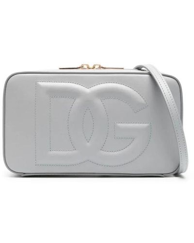 Dolce & Gabbana Cross Body Bags - Gray