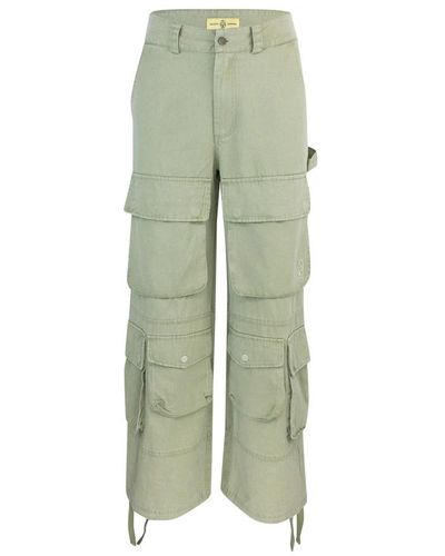 UNTITLED ARTWORKS Straight Pants - Green