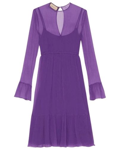 Gucci Dresses > day dresses > short dresses - Violet