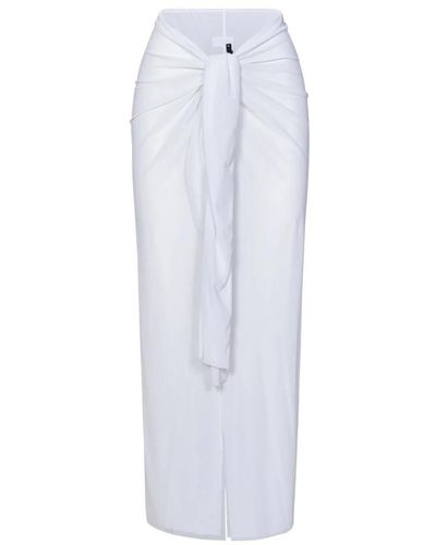 Fisico Maxi Skirts - White