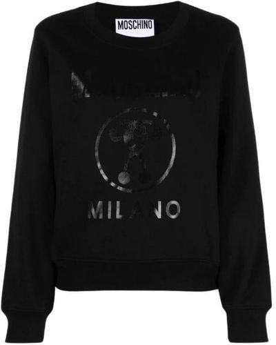 Moschino Double question mark sweatshirt - Nero