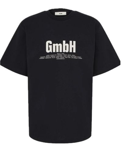 GmbH Birk t-shirt with logo print - Nero