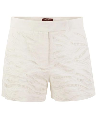 Max Mara Studio Short shorts - Blanco