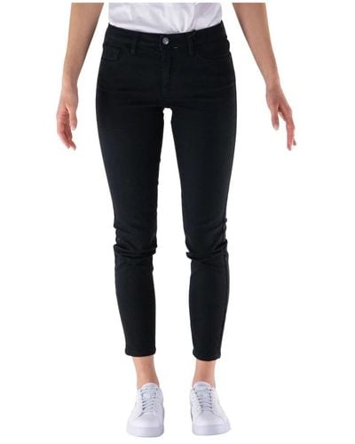 Armani Exchange Cropped Jeans - Black